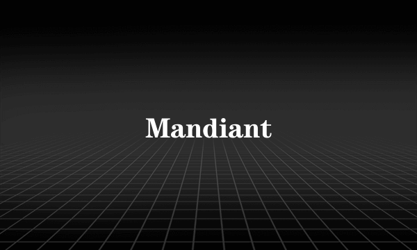 什么是Mandiant