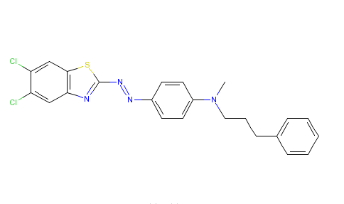 N-[4-[（二氯-2-苯并噻唑基）偶氮]苯基]-N-甲基苯丙胺