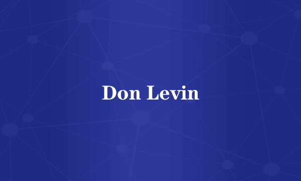 Don Levin
