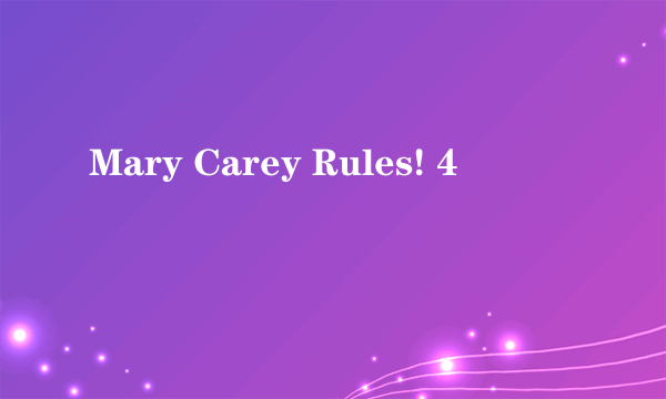 Mary Carey Rules! 4