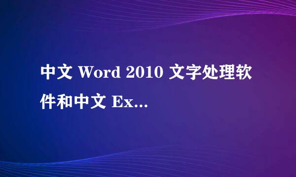 中文 Word 2010 文字处理软件和中文 Excel 2010 电子表格软件总共30道选择题。